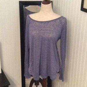 Purple shimmery sweater